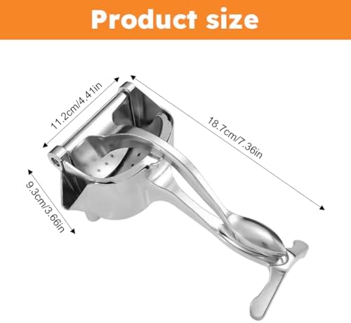 Aluminum Alloy Hand Juicer Squeezer