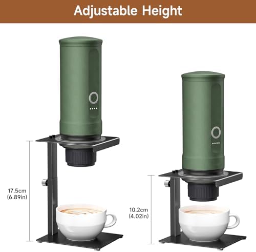 Portable Coffee Maker Stand,Adjustable-height Pour Over Dripper Stand