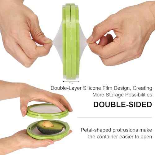 Winb Silicone Avocado & Onion Storage Holders, 4 Pcs
