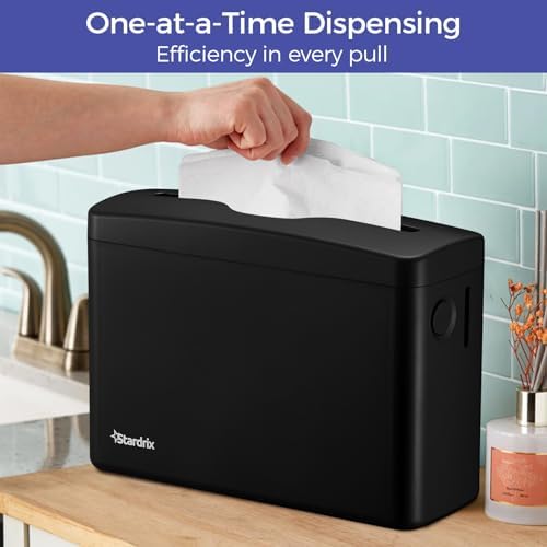 Stardrix Black Countertop Paper Towel Dispenser