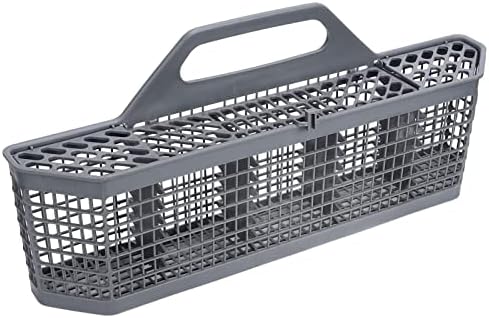 Cutlery Stora Basket, Plastic Dishwasher Organizer with Open Grid