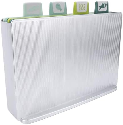 Luocute 4PCS Plastic Chopping Boards, Versatile Classification Color