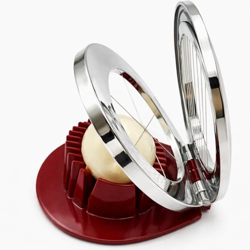 Egg Slicer & Cutter for Hard Boiled Eggs – 2-Way Multipurpose