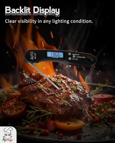 5-Pack Digital Meat Thermometer, ±1°F Accuracy