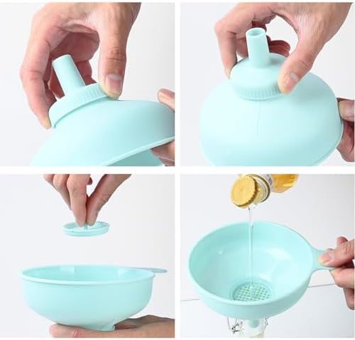Erice Kitchen Funnel, Canning Funnels for Kitchen Use, Small Funnel