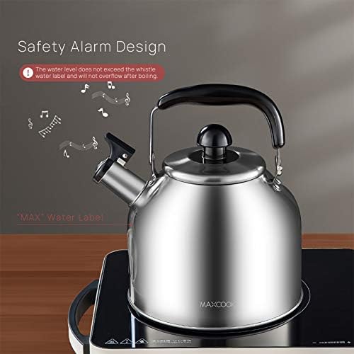 4.2 Quart 18/8 Stainless Steel Whistling Tea Kettle