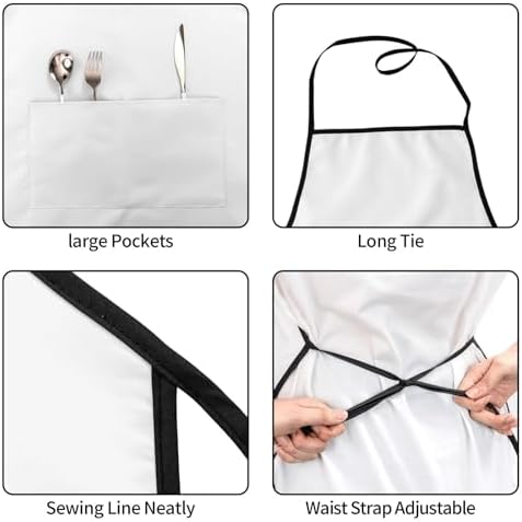 Chocolate Chip- Aprons For Women & Men,Chef Apron,Adjustable Bib