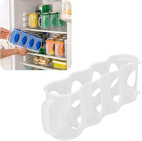 Soda Can Organizer, Stackable Drink Organizer with Handle Soda Can