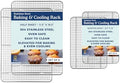 Ultra Cuisine Heavy Duty 100% Stainless Steel Cooling Rack for Cooking