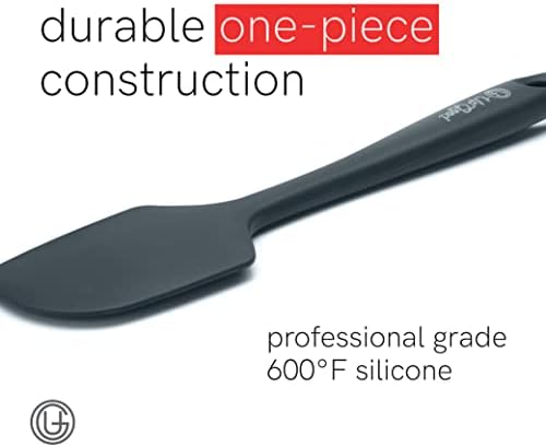 UpGood 4 Pcs Silicone Spatula Set, Grey
