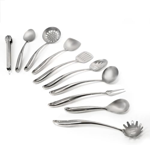 Emeril Lagasse 10-Piece Stainless Steel Utensil Set