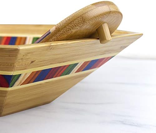 Totally Bamboo Baltique Marrakesh Collection Salad Hands Serving