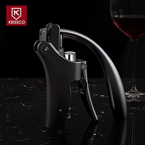 KEISSCO Compact Wine opener Vertical Lever Corkscrew Wine Bottle