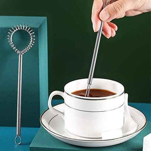 6 PCS Mini Whisk Set, Stainless Steel Spring Whisk, Cooking Gadget for