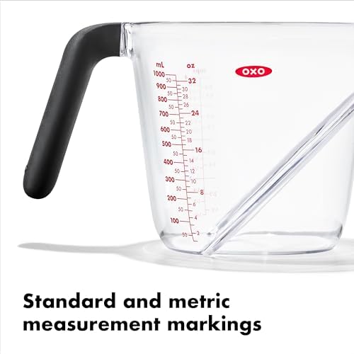 OXO Good Grips Angled Measuring Cups with Markings, Multi Size 3-Piece