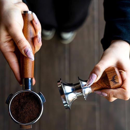 54mm Breville Coffee Tamper Set, Rosewood