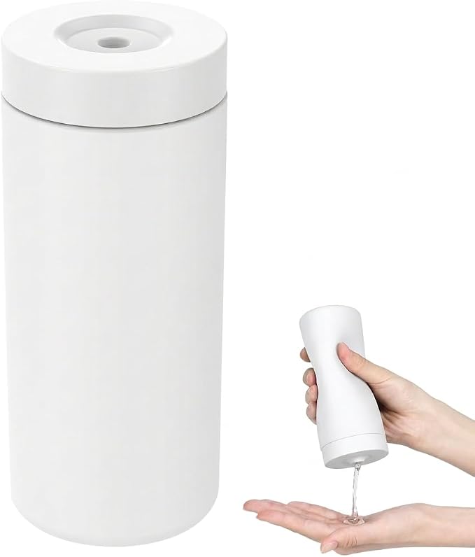 Dish Soap Dish Dispenser, 240ml Silicone Squeeze Washing Up Liquid and Hand by Unknown