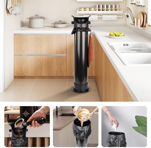 Garbage Bags for Espresso Knock Box 50Pcs,Trash Bags for 18L Floor