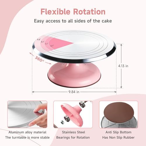 Aluminum Cake Decorating Kit for Beginners