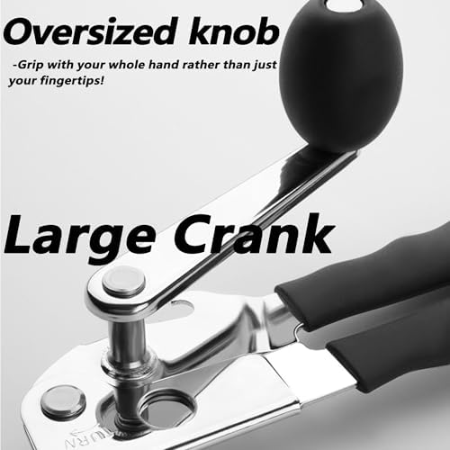 [Upgrade] Commercial Can Opener, Durable All-Steel Construction