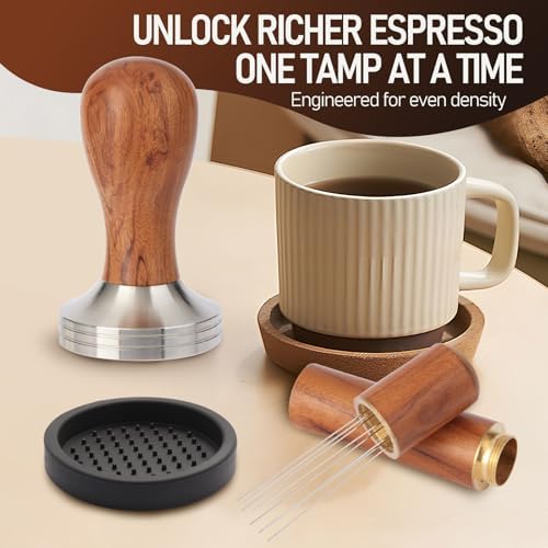 51mm Espresso Tamper Kit, Coffee Tamper Espresso Tools