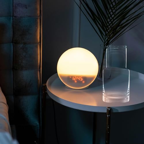 Bedside Water Carafe, Modern Night Water Pitcher with Glass Cup for