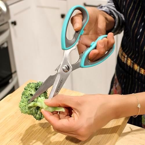 Westcott Titanium-Bonded Kitchen Shears - 8.5-Inch Durable and