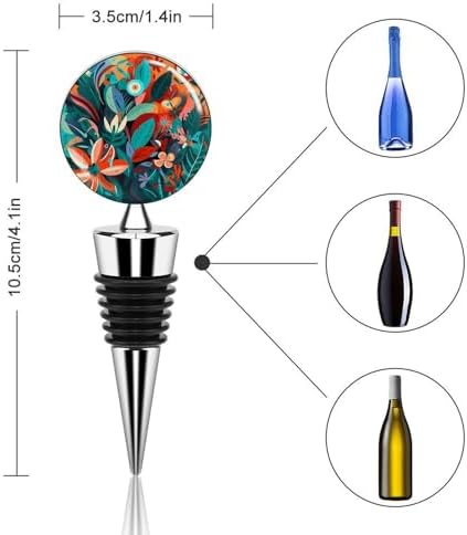 Interesting Pictures Wine Stopper Vacuum Alloy Wine Bottle Stopper