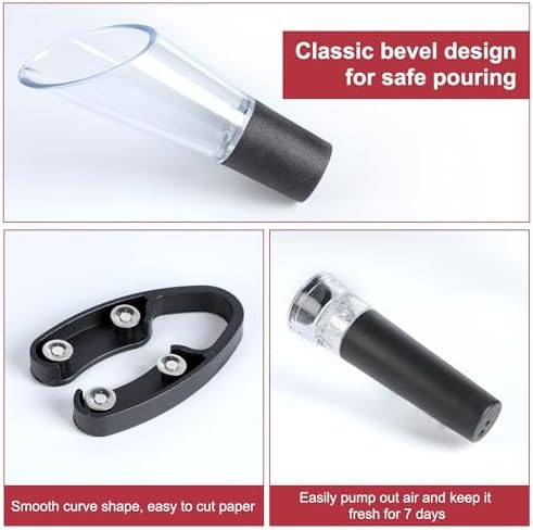 Wino on the Go Wine Opening Set, Air Pump Wine Bottle Opener Set, The