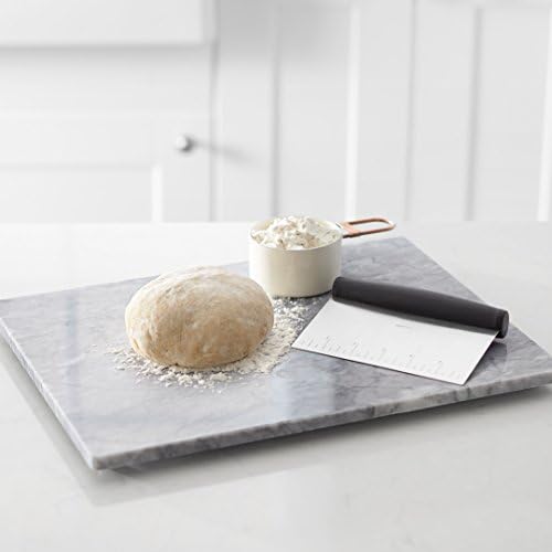 Amazon Basics Stainless Steel Bench Scraper, 6"