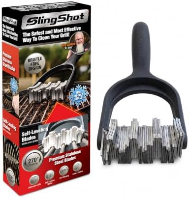 Slingshot Bristle-Free Stainless Steel Grill Cleaner