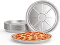 15-Pack 12-Inch Disposable Pizza Pans, Aluminum Baking Trays
