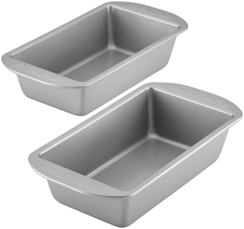 Farberware Nonstick Bakeware Bread and Meat Loaf Pan Set for Baking