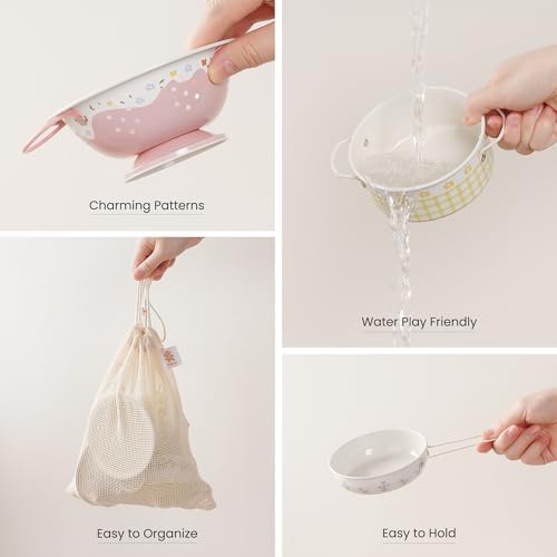 ROBUD Play Pots and Pans Sets for Kids Kitchen, Play Kitchen