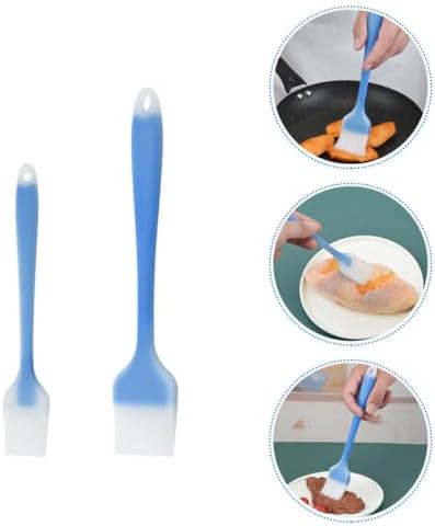 LIFKOME 2pcs Silicone Basting Brush Set, Large and Small Kitchen
