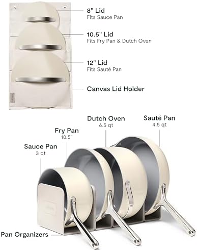 Caraway 12-Piece Non-Stick Ceramic Cookware Set