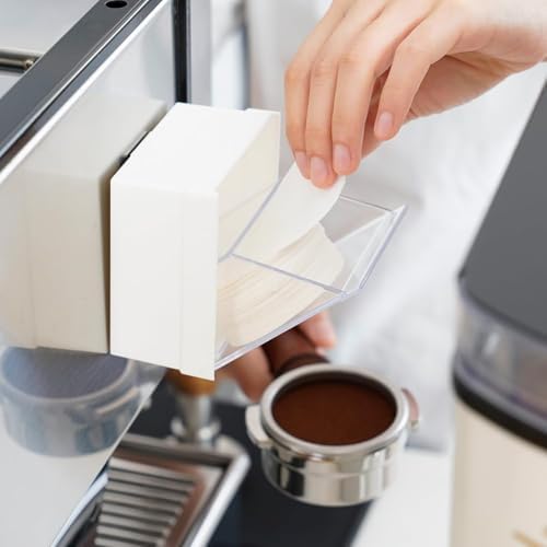 watchget Espresso Paper Filter Holder with Magnetic Lid
