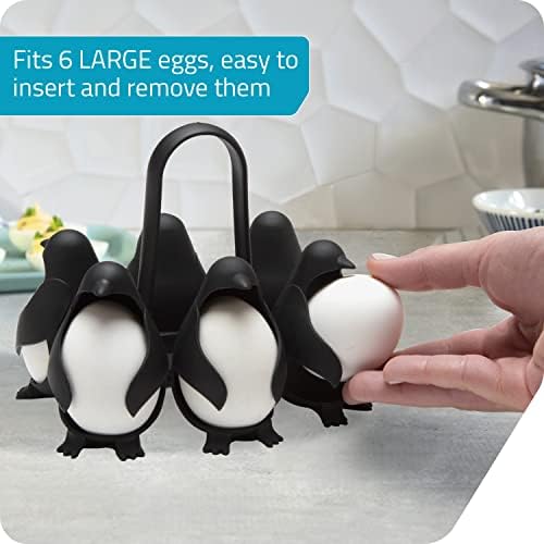 PELEG DESIGN Egg Cooker, 3-in-1, Holds 6 Eggs
