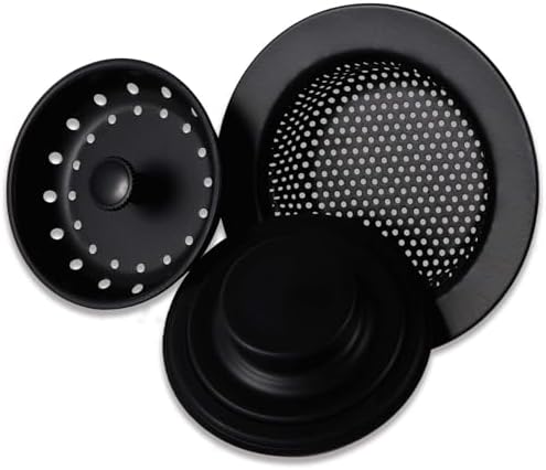 3 PCS Kitchen Sink Stopper Strainer,Anti-Clogging Stainless Steel Sink
