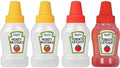 4 Pieces Mini Ketchup Bottles for Lunch Box, 25ml Salad Dressing