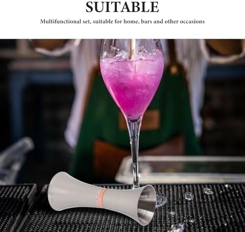 Stainless Steel Double Head Jigger 60ml 45ml Cocktail Measuring Cup