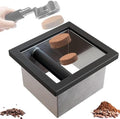 Bottomless Knock Box Espresso, Embedded Coffee Knock Box, Stainless