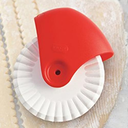 Pie Crust Cutter | Crinkle Cutter Roller Pie Top | Ergonomic Making