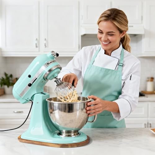 ENVTEK Pine Wood Mixer Slider for KitchenAid 4.5-5 Qt