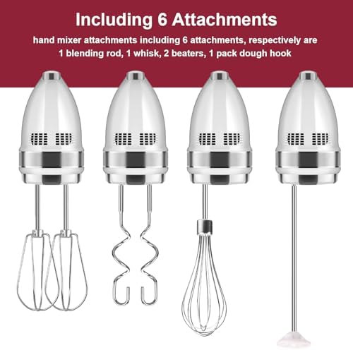 Hand Mixer Accessories and Attachments Beater, Whisk for Kitchenaid