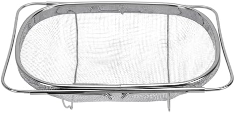 Over The Sink Colander, Expandable Large Capacity Colander