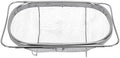 Dpofirs Over The Sink Colander, Stainless Steel Oval Expandable