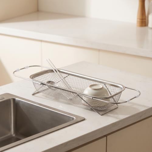 Versatile Rectangular Colander, Small 41 × 13 × 6.5 Cm