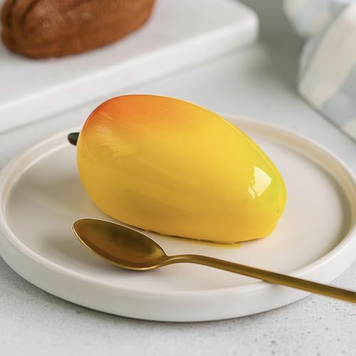 2 Pack Mango Silicone Mold, 3D Mango Shape Cake Mold