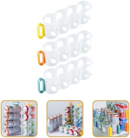 3-Piece Soda Can Organizer for Refrigerator